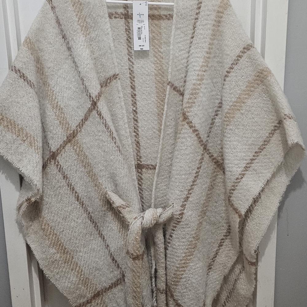 Liz Clairborne Poncho One Size